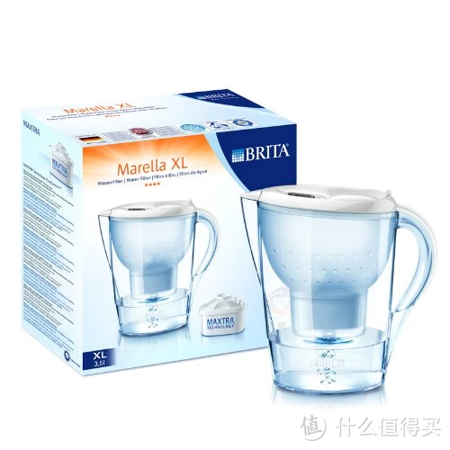 BRITA 碧然德 滤水壶：实际对比国产与进口金典系列Marella XL 3.5L